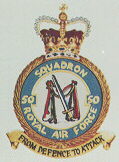 Embleem van het 50e squadron RAF
